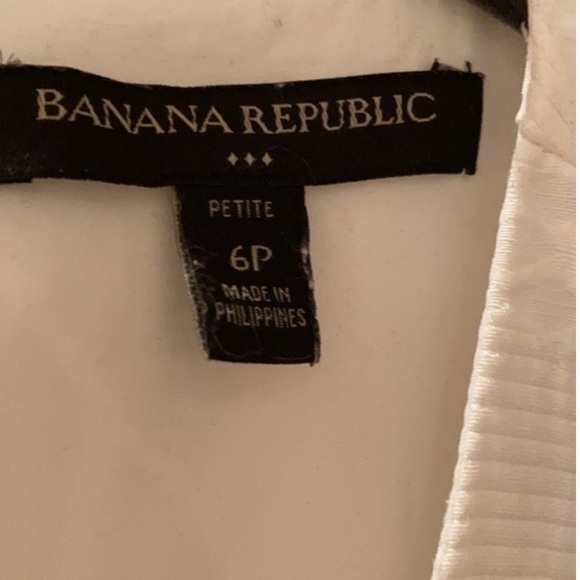 Banana Republic Textured White Dress - Picture 5 of 5